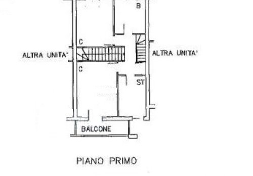 Planimetria Abitazione di tipo civile - Via Guglielmo Marconi 18